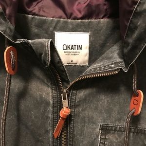 Oversized XL Katin purple waterproof jacket